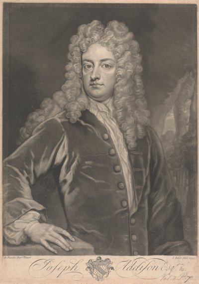 Joseph Addison Esq. von John Faber the younger