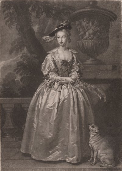 Miss Hudson von John Faber the younger