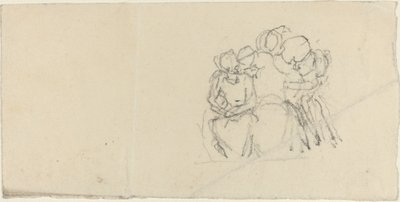 Gruppe von Figuren um eine sitzende Figur von John Flaxman