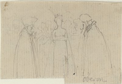Blatt mit Studien [recto und verso] von John Flaxman