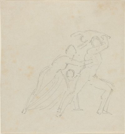 Studie für "Die Wut des Athamas" von John Flaxman