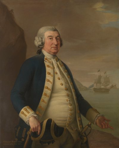 Admiral William Parry (1705-1779) von John Francis Rigaud