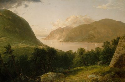 Hudson River Szene von John Frederick Kensett