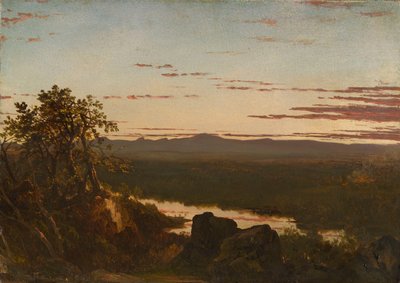 Sonnenuntergangslandschaft von John Frederick Kensett