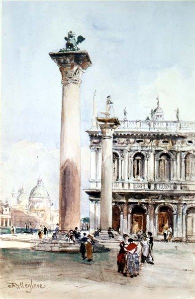 Die Piazzetta di San Marco, Venedig von John Fulleylove