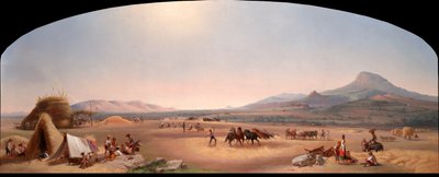 Erntearbeiter auf der römischen Campagna von John Gadsby Chapman