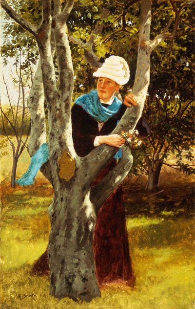 Unter den Bäumen von John George Brown