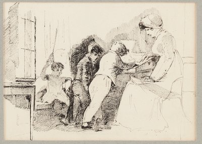 Jessy, Robert, Joseph und Sophie, 1818 von John Harden
