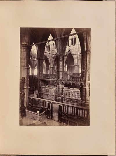 Kreuzansicht von der Kapelle des Heiligen Edmund von John Harrington