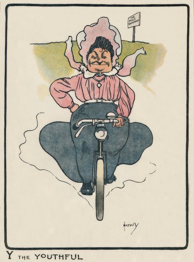 Y the Youthful / J. Hassall / Zeichnung, 1903 von John Hassall