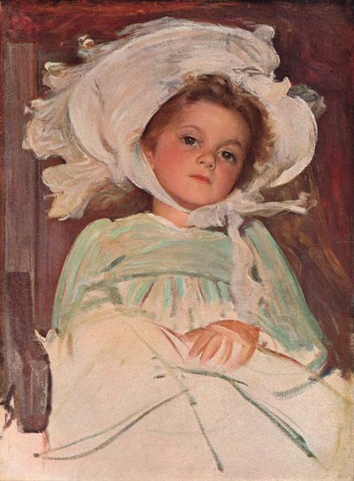 Porträtstudie, ca. 1906 von John Henry Frederick Bacon