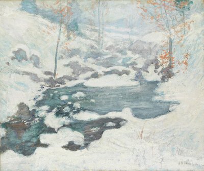 Eingefroren, ca. 1889 von John Henry Twachtman