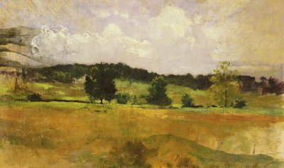 Landschaftsstudie, ca. 1900 von John Henry Twachtman