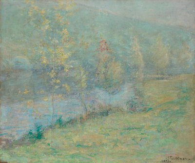 Nebliger Maienmorgen, 1899 von John Henry Twachtman