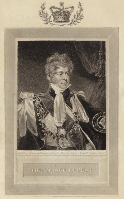 Der Prinzregent, zukünftiger George IV von John Hoppner