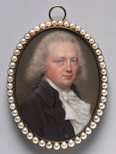 Porträt eines Mannes, 1789 von John I. smart