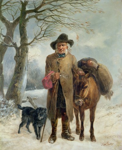 Sammeln von Winterbrennstoff von John Jesse Barker