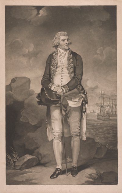 Admiral Edward Vernon von John Jones