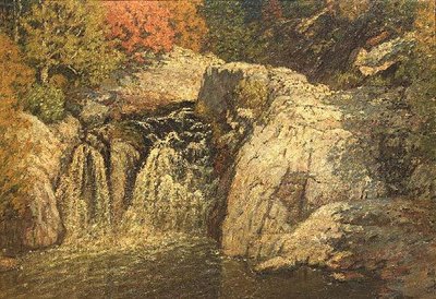 North Newry Falls, Maine von John Joseph Enneking