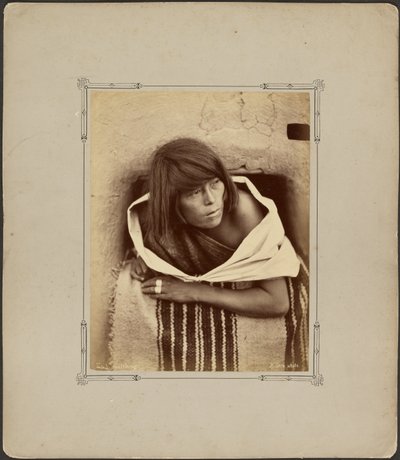 Zuni, zuschauend. von John K. Hillers