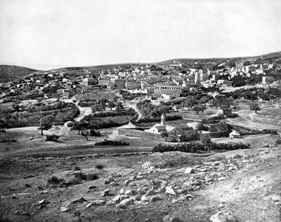 Nazareth, Palästina, 1893 von John L. Stoddard