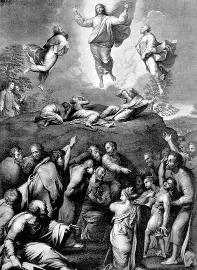 Die Verklärung, um 1520, 1893 von John L. Stoddard