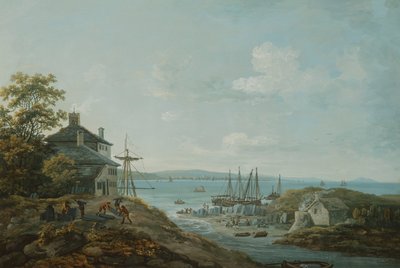 Schieferverladung bei Bangor Ferry von John Laporte