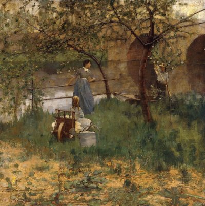 Am Loing von John Lavery