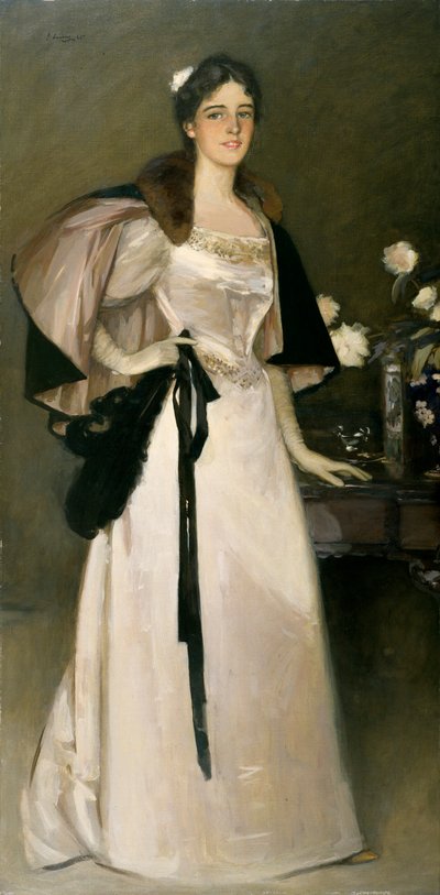 Porträt von Miss Mary Burrell von John Lavery