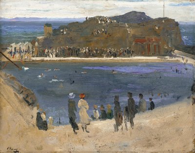 Das Badebecken, North Berwick von John Lavery