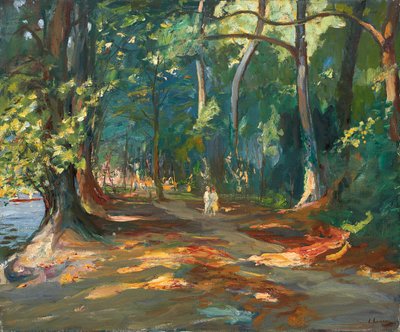 Der Pfad am Fluss, Maidenhead von John Lavery