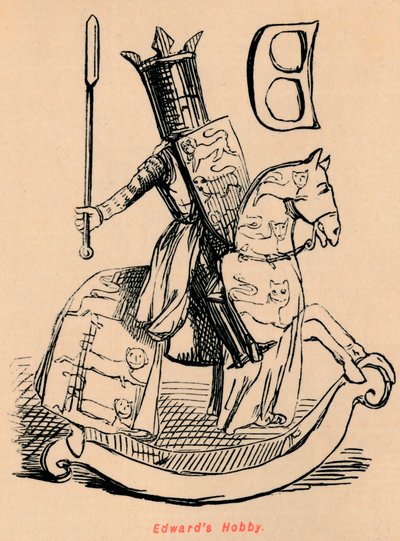 Edwards Hobby, um 1860 von John Leech