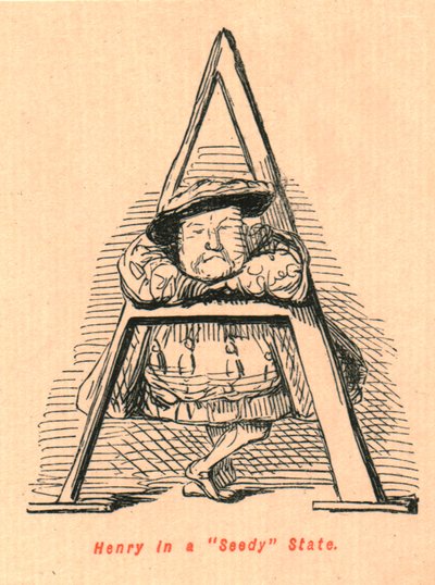 Henry in einem heruntergekommenen Zustand, 1897 von John Leech