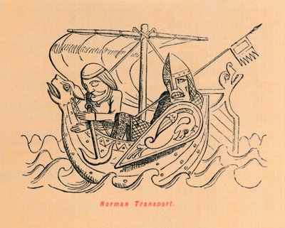 Norman Transport, ca. 1860 von John Leech