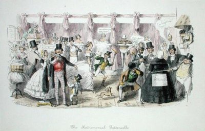 Die Ehe-Tattersalls von John Leech