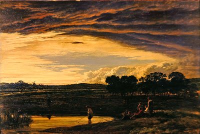 Abend, Sturm zieht ab von John Linnell