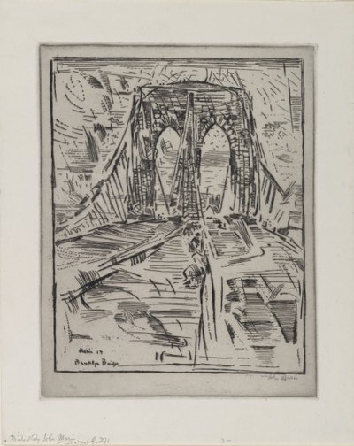 Brooklyn Bridge von John Marin