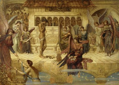 Die Festungen von Gottes Haus von John Melhuish Strudwick