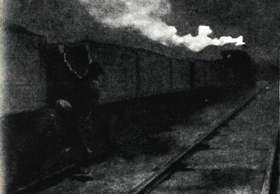 Flucht mit dem Zug, November 1899, 1945 von John Nash