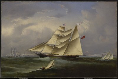 Die Ozeanbraut verlässt den Hafen von Halifax, 1854 von John OBrien