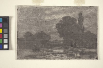 Sumpflandschaft von John Otis Adams