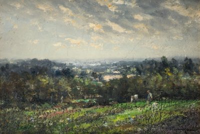 Landschaft mit Fernblick von John Rabone Harvey