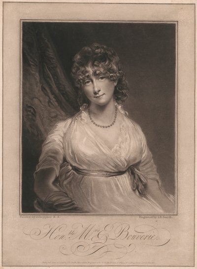 Hon. Mrs. Bouverie von John Raphael Smith