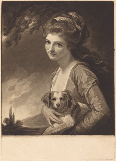 Lady Hamilton als Natur, veröffentlicht 1784 von John Raphael Smith