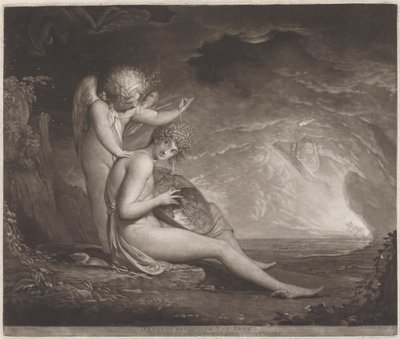 Merkur erfindet die Leier von John Raphael Smith