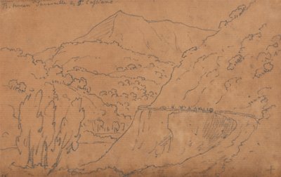 Zwischen Tavernelle und San Casciano von John Robert Cozens