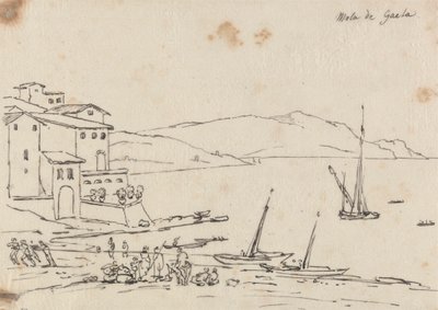 Mola di Gaeta von John Robert Cozens