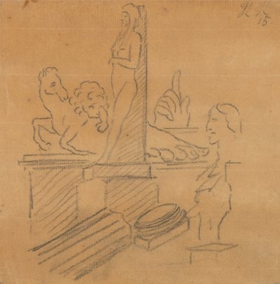 Statuen und Ruinen von John Robert Cozens