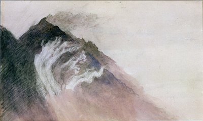 Chamonix, Mont Blanc von John Ruskin