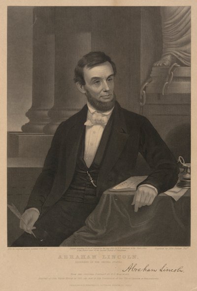 Abraham Lincoln von John Sartain